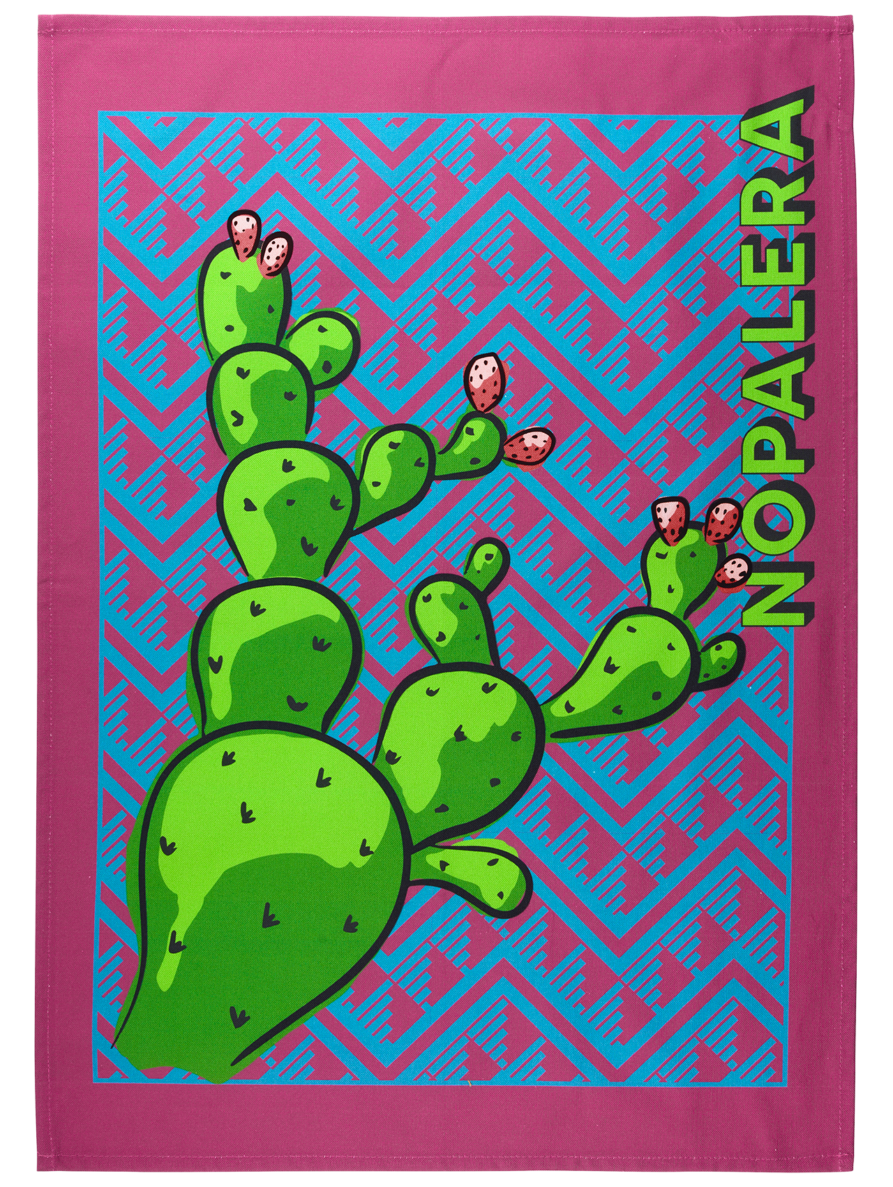 geschirrtuch méxico, nopalera