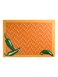 tischset méxico, jalapeno