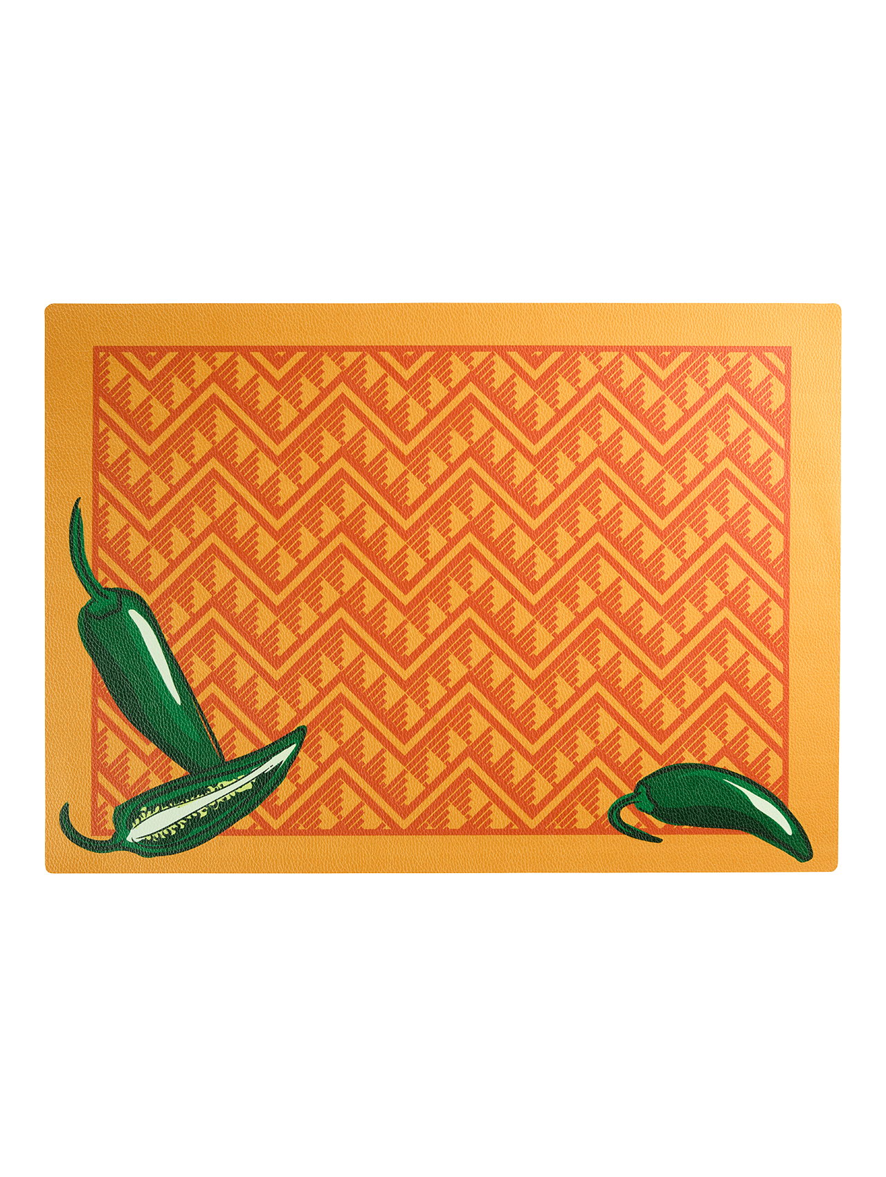tischset méxico, jalapeno