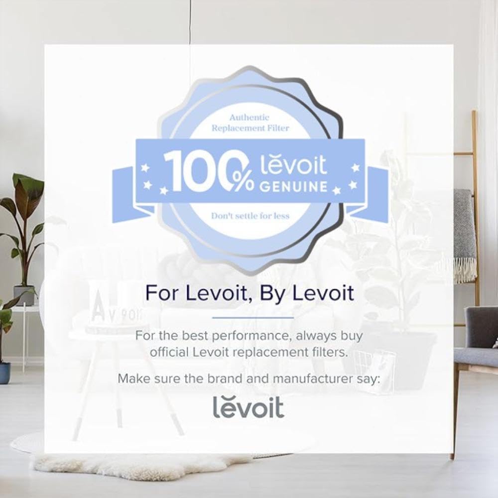 Levoit LV-PUR131 Replacement Filter | 3-Stage HEPA Filtration