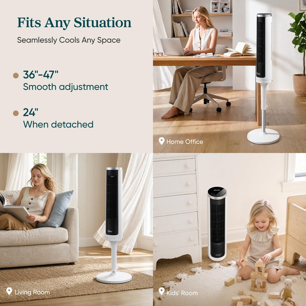 Levoit Windi Lift Smart Standing Fan