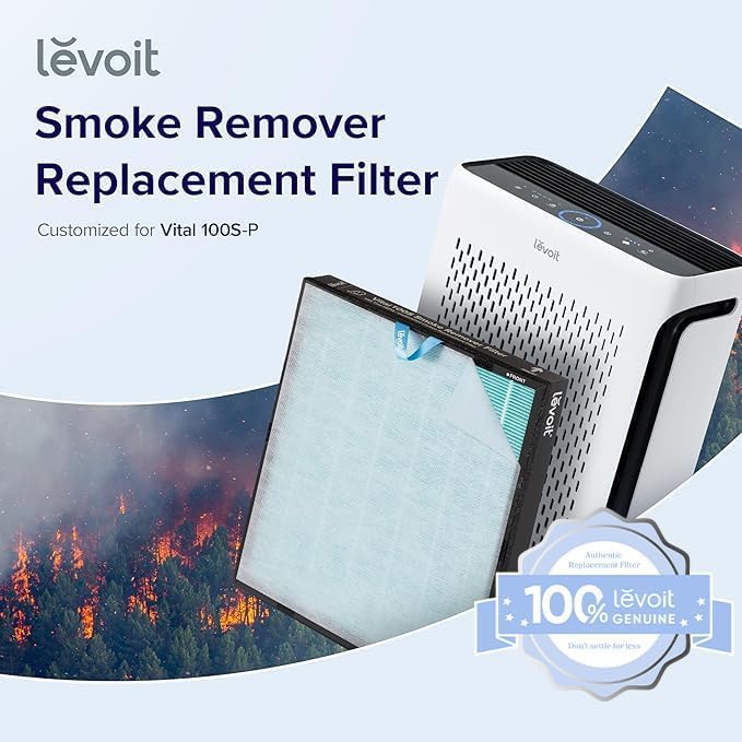 Levoit Vital 100S-P Smoke Remover Carbon Replacement Filter